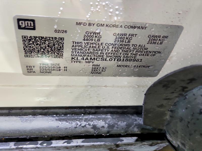 Продаж на аукціоні авто 2026 Buick Encore Gx, vin: KL4AMCSL0TB188961, номер лоту: 58947366