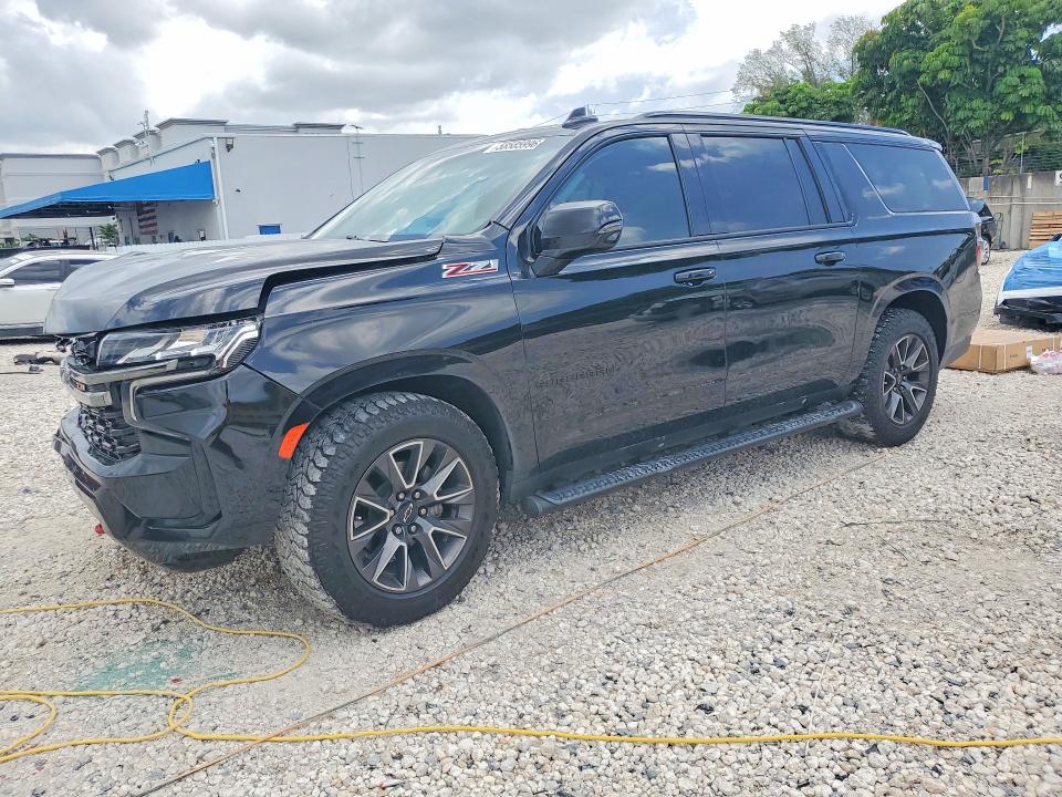Продажа на аукционе авто 2021 Chevrolet Suburban, vin: 1GNSKDKD9MR346793, номер лота: 58585996