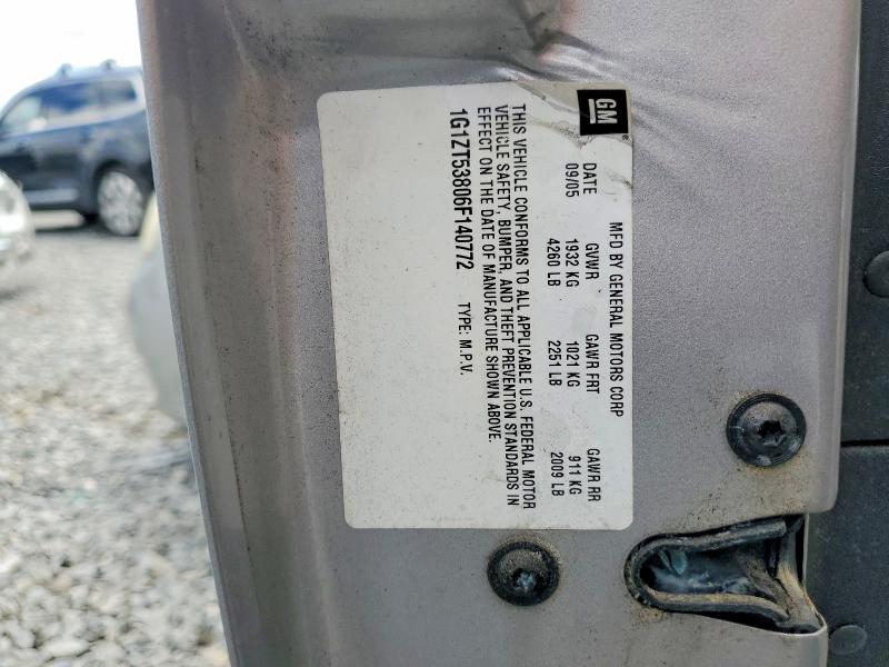 Продаж на аукціоні авто 2006 Chevrolet Malibu, vin: 1G1ZT53806F140772, номер лоту: 58238936