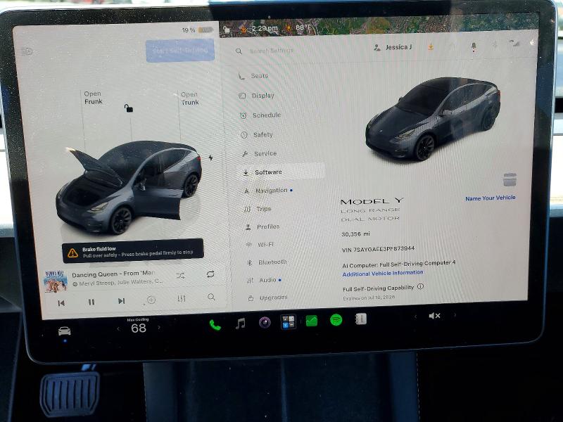Aukcja sprzedaży 2023 Tesla Model Y, vin: 7SAYGAEE3PF873944, numer aukcji: 57388266