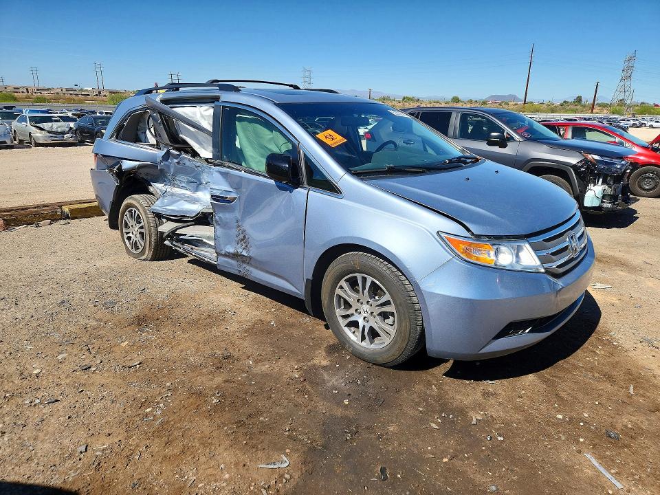 2011 Honda Odyssey მანქანა იყიდება აუქციონზე, vin: 5FNRL5H61BB060734, აუქციონის ნომერი: 59200656