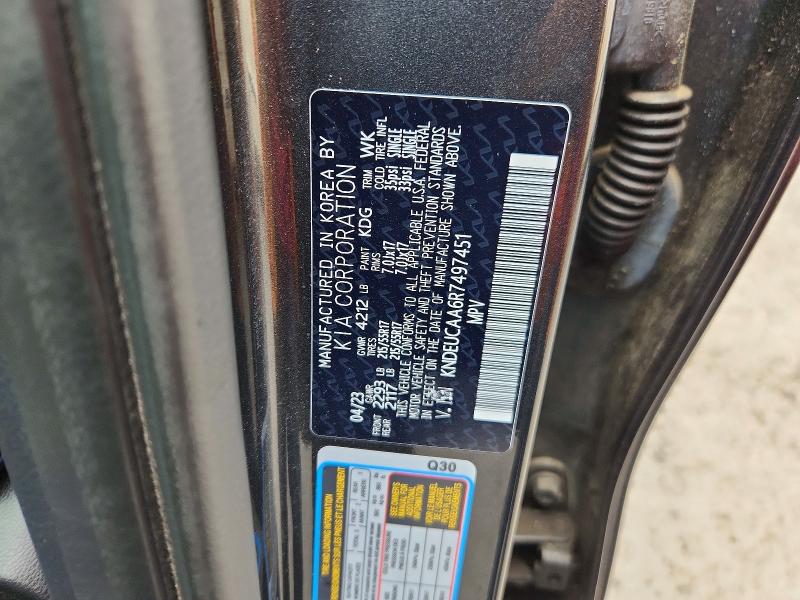 Продажа на аукционе авто 2024 Kia Seltos, vin: KNDEUCAA6R7497451, номер лота: 57017046