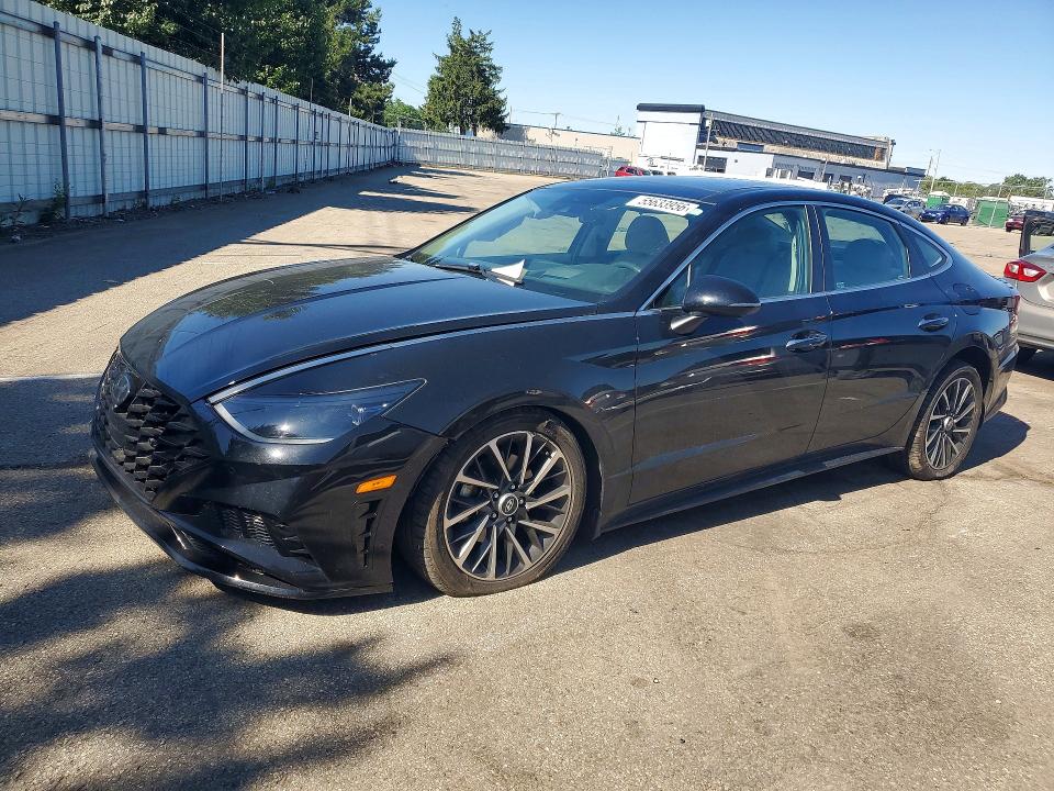 55633956 :رقم المزاد ، 5NPEH4J25MH102506 vin ، 2021 Hyundai Sonata مزاد بيع