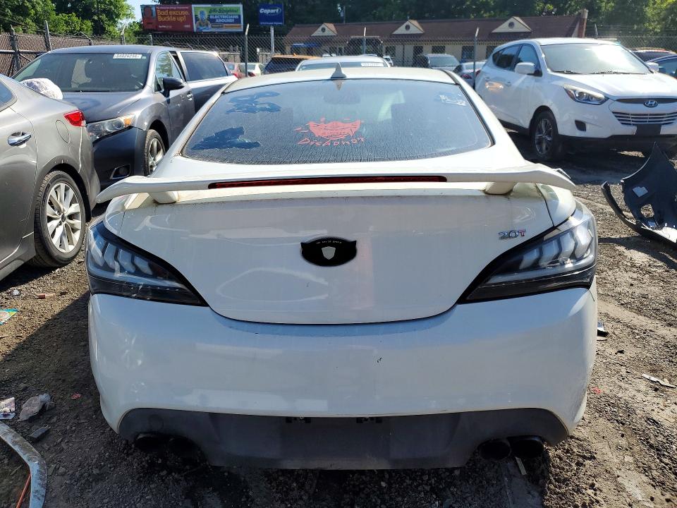 2010 Hyundai Genesis Coupe მანქანა იყიდება აუქციონზე, vin: KMHHT6KD6AU013452, აუქციონის ნომერი: 55264836