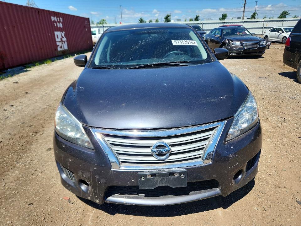 2013 Nissan Sentra მანქანა იყიდება აუქციონზე, vin: 3N1AB7AP5DL652417, აუქციონის ნომერი: 57353016