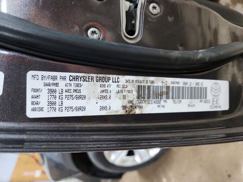 Продаж на аукціоні авто 2014 Ram 1500, vin: 1C6RR7MT6ES149588, номер лоту: 58458706