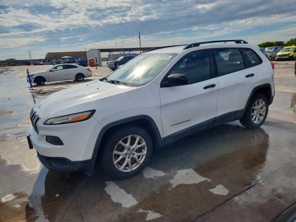 2015 Jeep Cherokee მანქანა იყიდება აუქციონზე, vin: 1C4PJLABXFW761038, აუქციონის ნომერი: 57858536