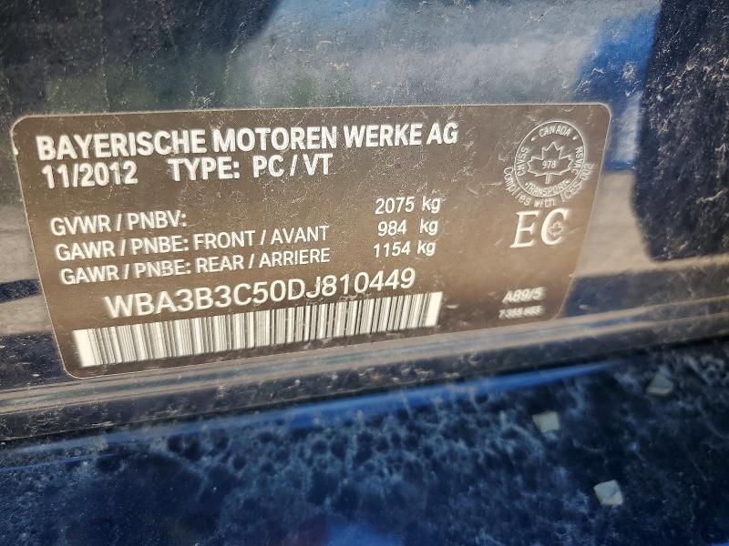 Aukcja sprzedaży 2013 Bmw 328, vin: WBA3B3C50DJ810449, numer aukcji: 57907506