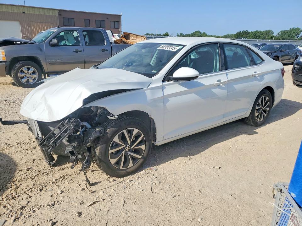 2025 Volkswagen Jetta მანქანა იყიდება აუქციონზე, vin: 3VW5X7BU4SM109651, აუქციონის ნომერი: 85980745