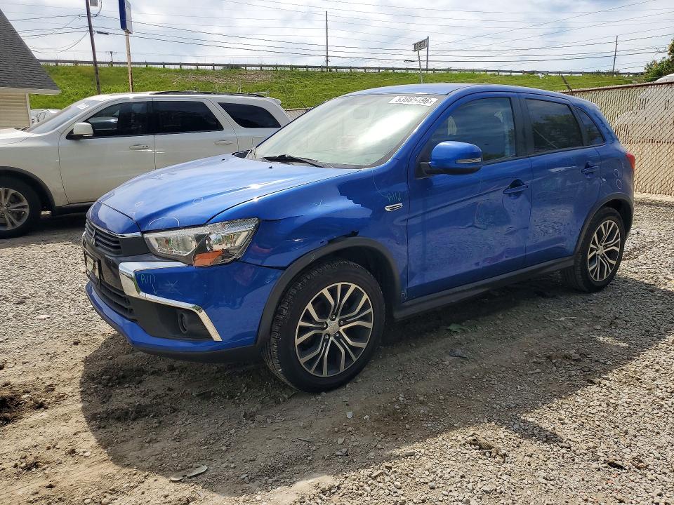 2017 Mitsubishi Outlander Sport მანქანა იყიდება აუქციონზე, vin: JA4AP3AU9HZ020607, აუქციონის ნომერი: 53885496
