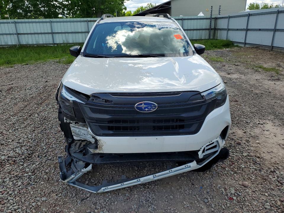 55509286 :رقم المزاد ، JF2SLDAC1SH433400 vin ، 2025 Subaru Forester مزاد بيع