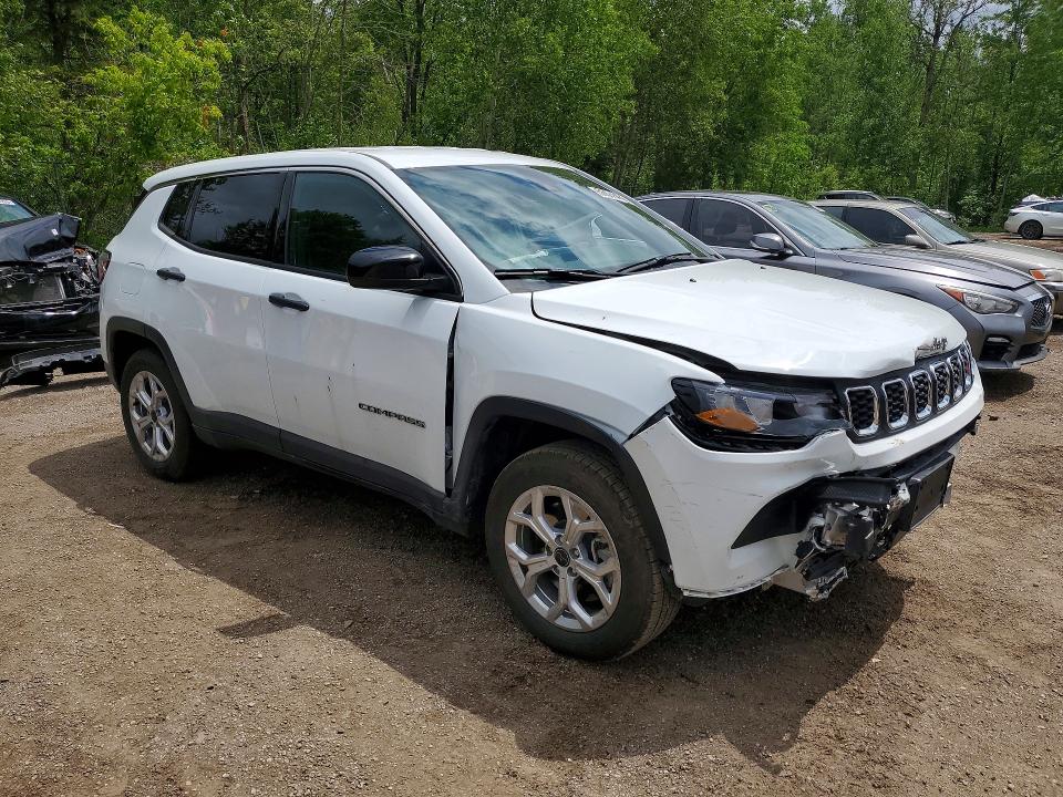 56578436 :رقم المزاد ، 3C4NJDAN5ST519846 vin ، 2025 Jeep Compass مزاد بيع
