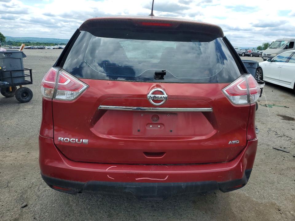 Продажа на аукционе авто 2016 Nissan Rogue, vin: KNMAT2MVXGP643356, номер лота: 56139866