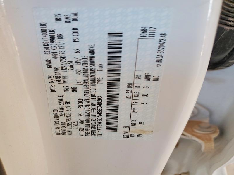 Auction sale of the 2025 Ford F350, vin: 1FT8W3DN4SED40203, lot number: 55379056