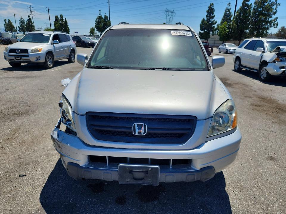 57383636 :رقم المزاد ، 2HKYF18735H557486 vin ، 2005 Honda Pilot مزاد بيع