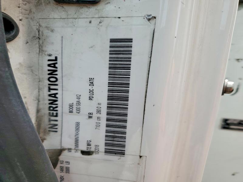 56220006 :رقم المزاد ، 1HTMMMMN7KH360988 vin ، 2019 International 4300 مزاد بيع