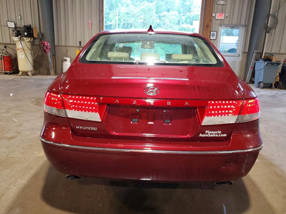 2009 Hyundai Azera მანქანა იყიდება აუქციონზე, vin: KMHFC46D69A380399, აუქციონის ნომერი: 56860186