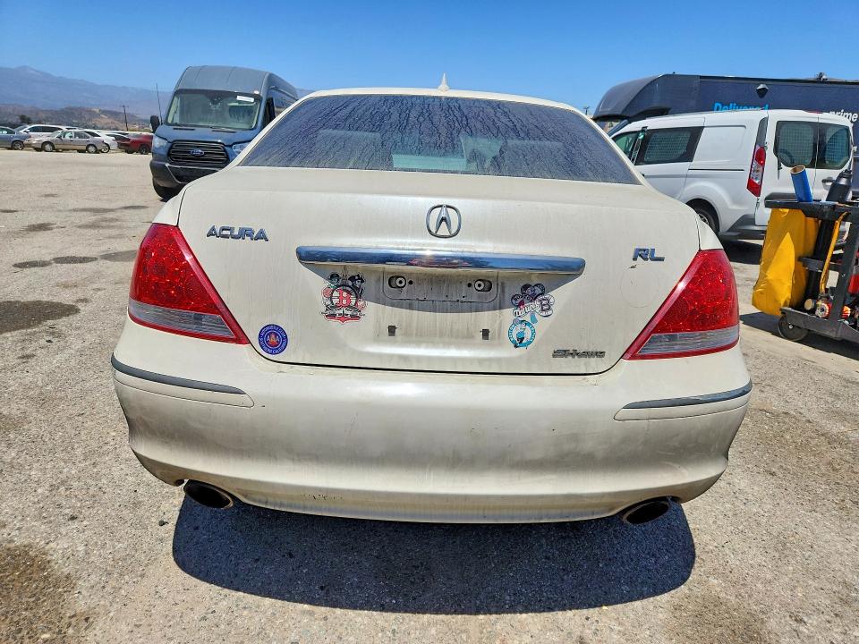 Aukcja sprzedaży 2006 Acura Rl, vin: JH4KB16596C012309, numer aukcji: 55552526