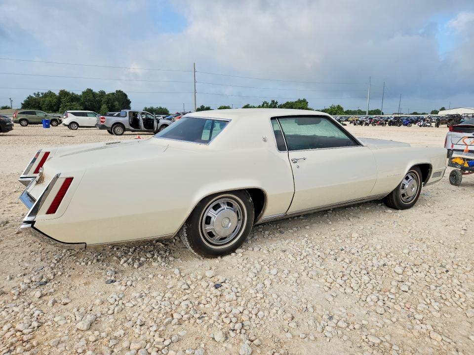 1967 Cadillac Eldorado მანქანა იყიდება აუქციონზე, vin: H7245567, აუქციონის ნომერი: 57526076
