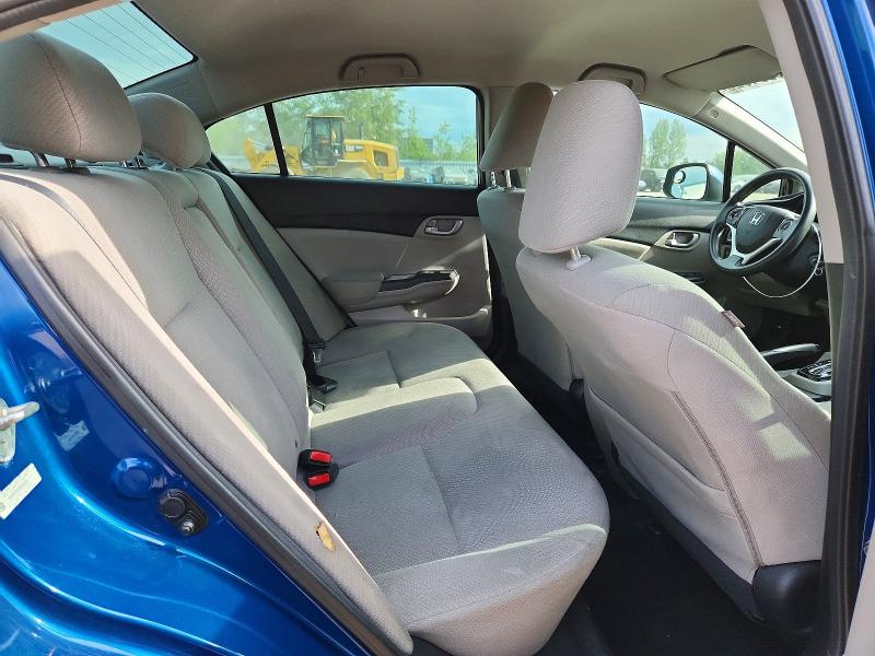 2013 Honda Civic მანქანა იყიდება აუქციონზე, vin: 2HGFB2F4XDH043404, აუქციონის ნომერი: 58654626