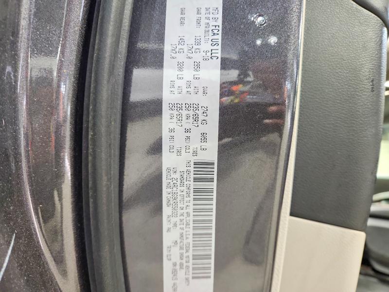 2019 Chrysler Pacifica მანქანა იყიდება აუქციონზე, vin: 2C4RC1BG9KR550322, აუქციონის ნომერი: 56466116