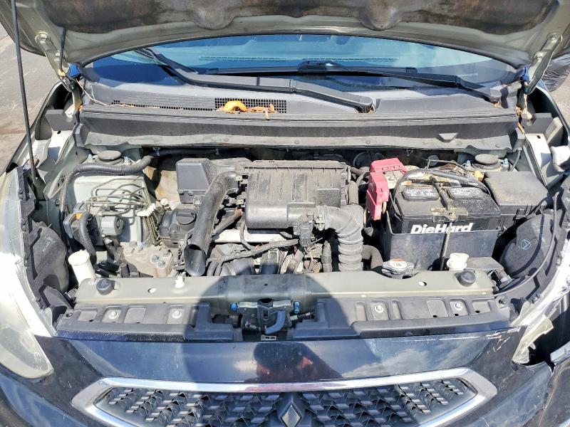 2017 Mitsubishi Mirage მანქანა იყიდება აუქციონზე, vin: ML32A3HJ5HH016361, აუქციონის ნომერი: 58066666