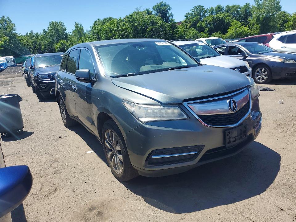 Продажа на аукционе авто 2015 Acura Mdx, vin: 5FRYD4H49FB011819, номер лота: 53795506