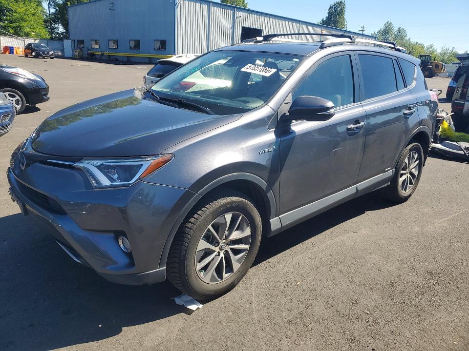 2018 Toyota Rav4 Hybrid მანქანა იყიდება აუქციონზე, vin: JTMRJREV8JD216590, აუქციონის ნომერი: 57057066