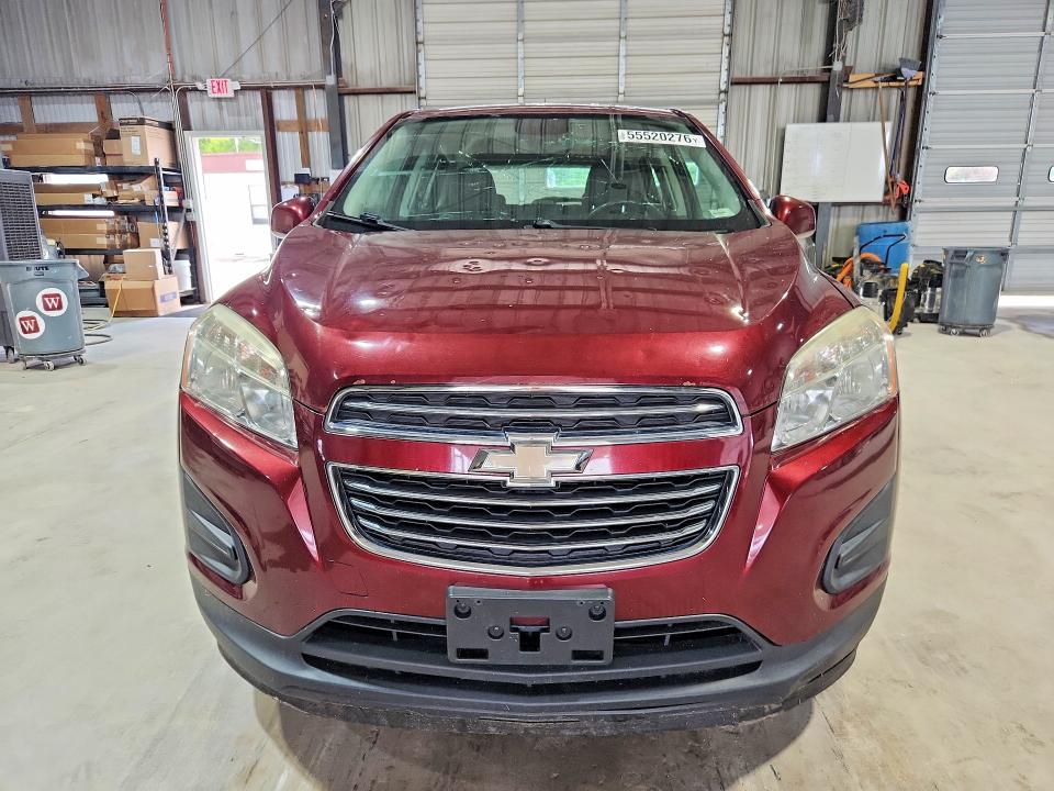 Aukcja sprzedaży 2016 Chevrolet Trax, vin: 3GNCJKSB5GL153241, numer aukcji: 55520276