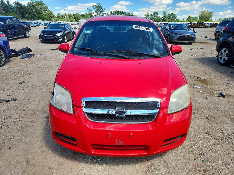 56978706 :رقم المزاد ، KL1TD56E59B381063 vin ، 2009 Chevrolet Aveo مزاد بيع