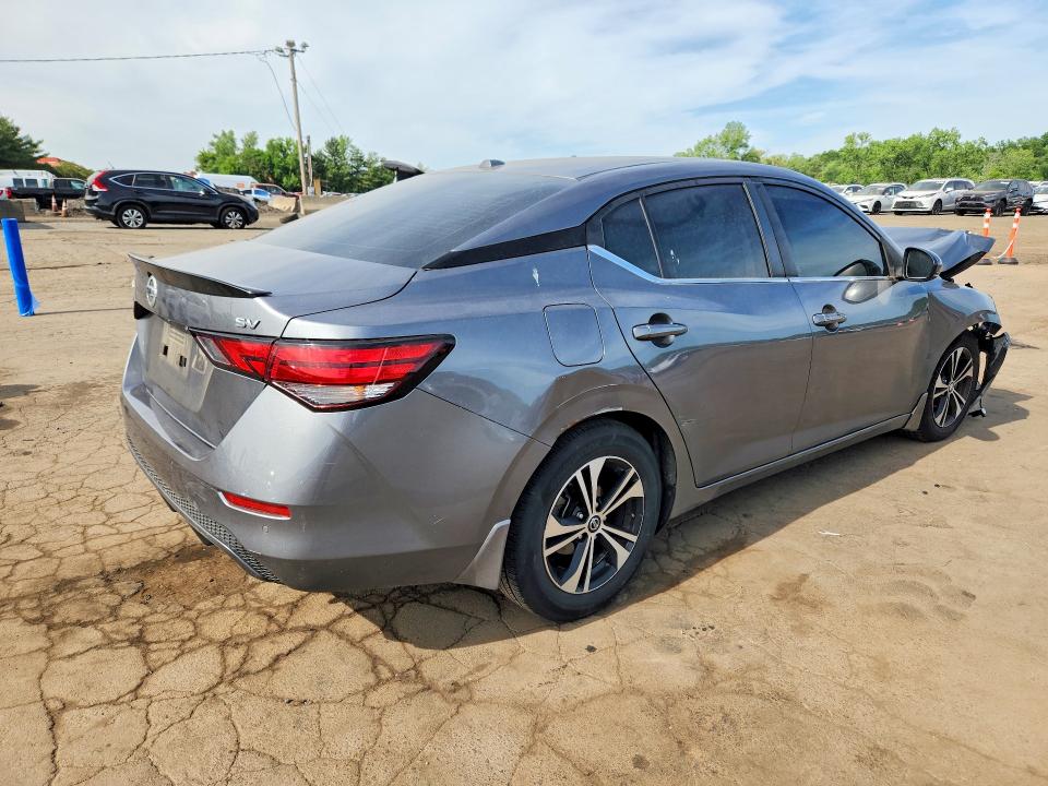 2020 Nissan Sentra მანქანა იყიდება აუქციონზე, vin: 3N1AB8CV7LY233651, აუქციონის ნომერი: 55468776