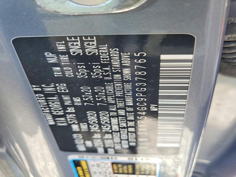 Продажа на аукционе авто 2023 Kia Telluride, vin: 5XYP54GC9PG378765, номер лота: 56464846