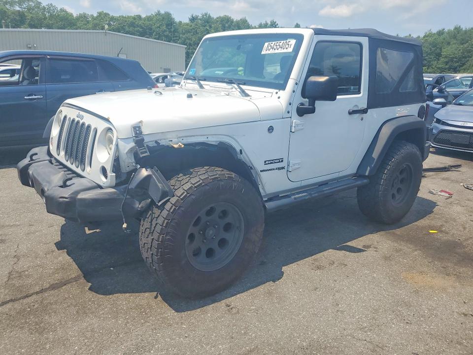 2018 Jeep Wrangler მანქანა იყიდება აუქციონზე, vin: 1C4AJWAGXJL875411, აუქციონის ნომერი: 85455405
