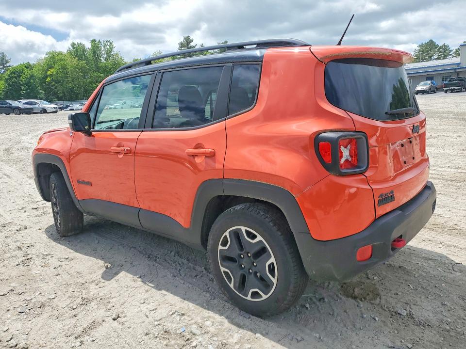 2016 Jeep Renegade მანქანა იყიდება აუქციონზე, vin: ZACCJBCT2GPC92279, აუქციონის ნომერი: 55450816