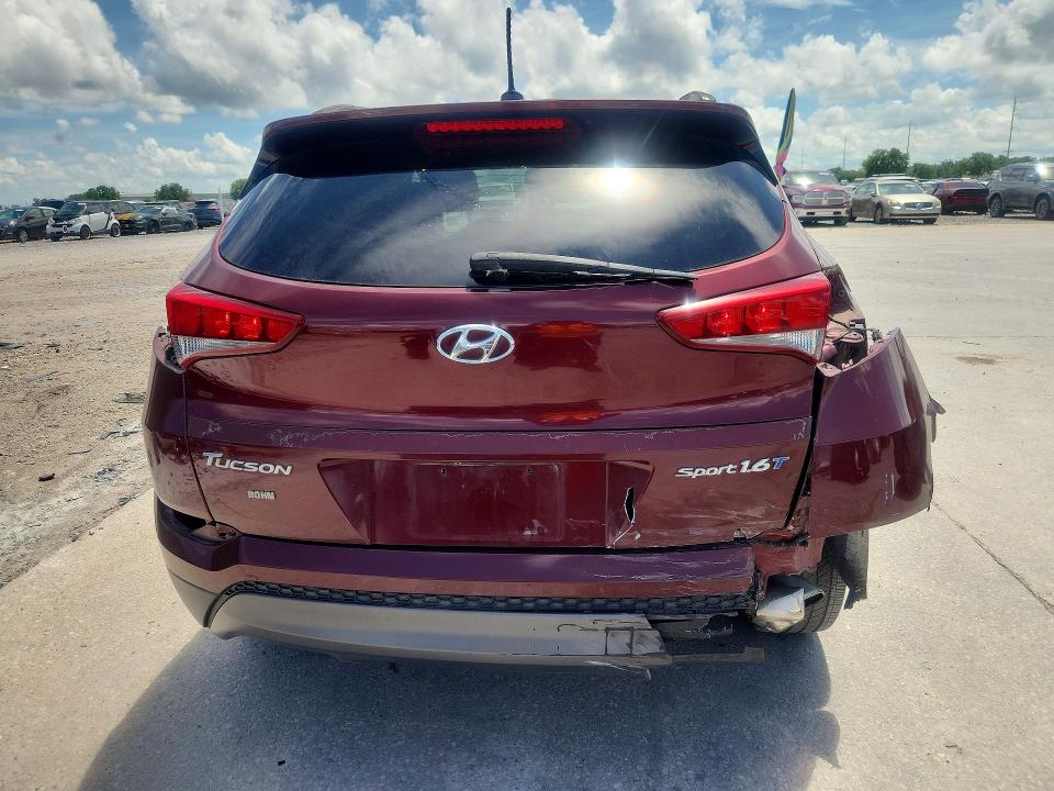 2016 Hyundai Tucson მანქანა იყიდება აუქციონზე, vin: KM8J33A29GU224587, აუქციონის ნომერი: 56609926