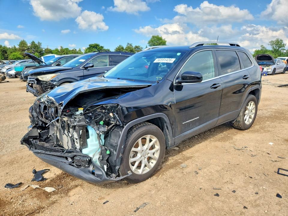 2018 Jeep Cherokee მანქანა იყიდება აუქციონზე, vin: 1C4PJLCBXJD605924, აუქციონის ნომერი: 56591426