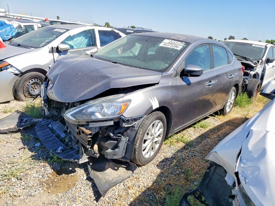 2019 Nissan Sentra მანქანა იყიდება აუქციონზე, vin: 3N1AB7AP9KY455203, აუქციონის ნომერი: 56375396