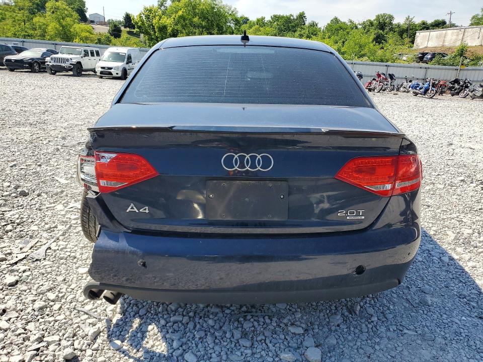2011 Audi A4 მანქანა იყიდება აუქციონზე, vin: WAUFFAFL6BN031241, აუქციონის ნომერი: 56308906