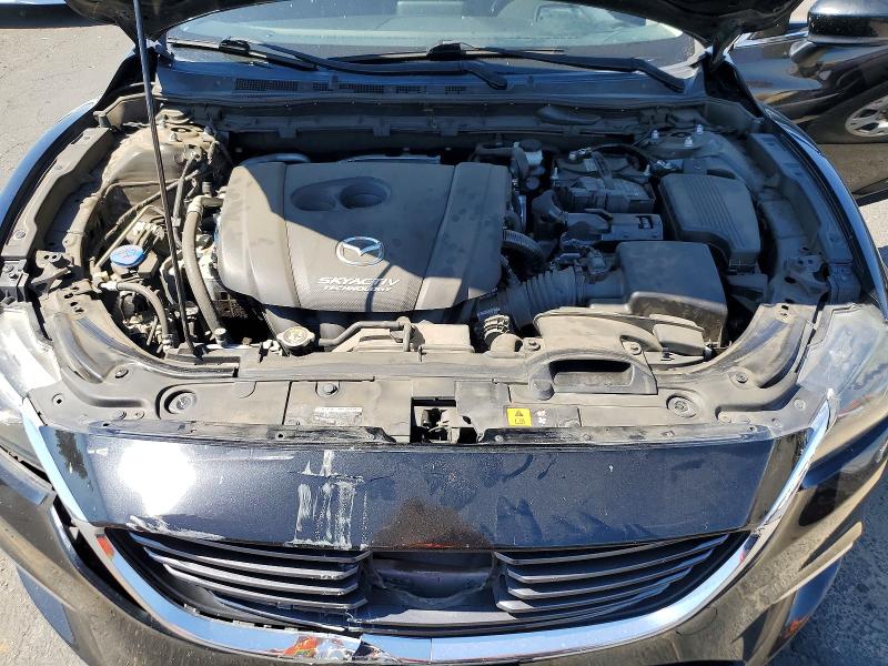 2017 Mazda 6 მანქანა იყიდება აუქციონზე, vin: JM1GL1W52H1105823, აუქციონის ნომერი: 56970556