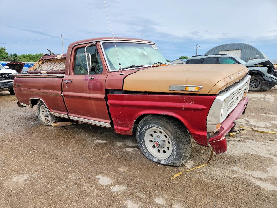 1967 Ford F100 მანქანა იყიდება აუქციონზე, vin: F10YRB16704000000, აუქციონის ნომერი: 55605526