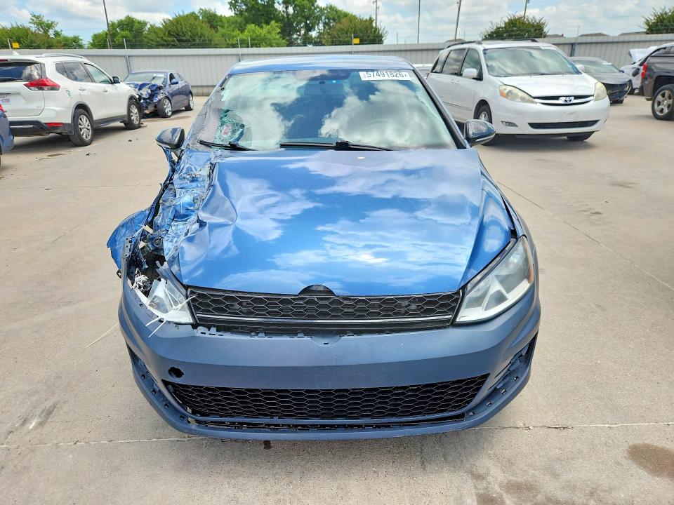 Продаж на аукціоні авто 2015 Volkswagen Golf, vin: 3VW817AU9FM098782, номер лоту: 57491826