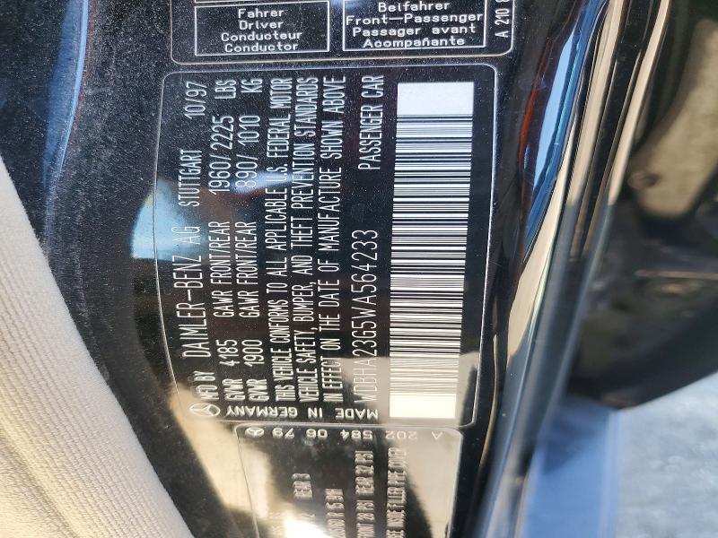 Продажа на аукционе авто 1998 Mercedes-benz C, vin: WDBHA23G5WA564233, номер лота: 58152526