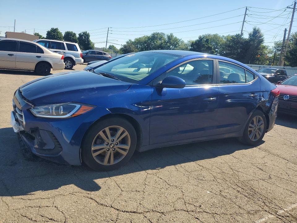 2018 Hyundai Elantra მანქანა იყიდება აუქციონზე, vin: 5NPD84LF4JH300730, აუქციონის ნომერი: 58541046