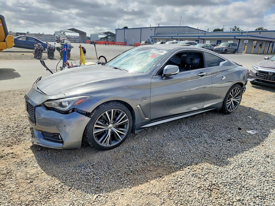 2017 Infiniti Q60 მანქანა იყიდება აუქციონზე, vin: JN1EV7EL4HM552577, აუქციონის ნომერი: 57722406