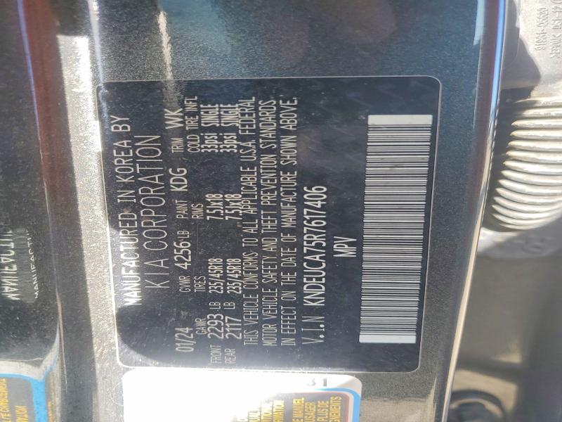 Продаж на аукціоні авто 2024 Kia Seltos, vin: KNDEUCA75R7617406, номер лоту: 57487736