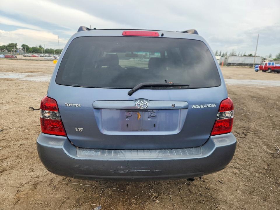 Продажа на аукционе авто 2006 Toyota Highlander, vin: JTEGP21AX60110104, номер лота: 58806226