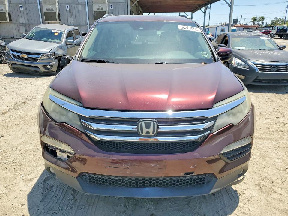 58263066 :رقم المزاد ، 5FNYF5H67GB043396 vin ، 2016 Honda Pilot مزاد بيع