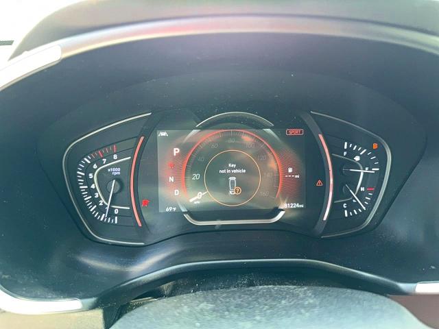 55954356 :رقم المزاد ، 5NMS3CAD9KH047162 vin ، 2019 Hyundai Santa Fe مزاد بيع