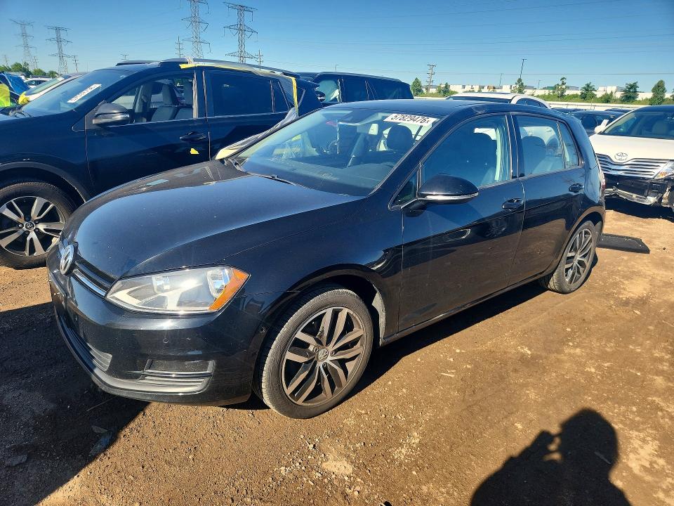 2016 Volkswagen Golf მანქანა იყიდება აუქციონზე, vin: 3VW217AU3GM043090, აუქციონის ნომერი: 57829476