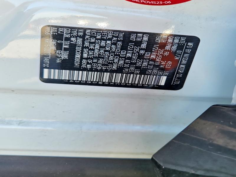 Продажа на аукционе авто 2024 Nissan Rogue, vin: JN8BT3DCXRW380341, номер лота: 58105006